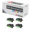 Compatível PACK HP 650A - HP CE270/1/2/3