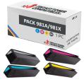 Compatível PACK HP 981A / 981X