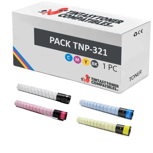 Compatível PACK Konica Minolta Bizhub C224 / C284 / C364 / TN321