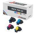 Compatível PACK Konica Minolta Bizhub C35 / C35P / TNP22