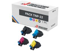 Compatível PACK Konica Minolta Bizhub C35 / C35P / TNP22