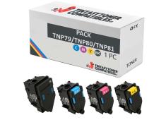 Compatível PACK Konica Minolta TNP79 / TNP80 / TNP81