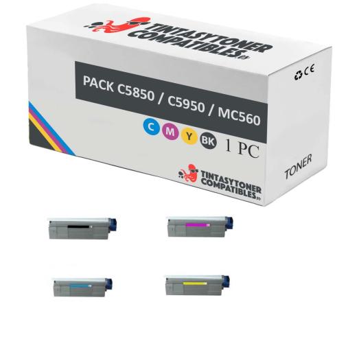 Compatível PACK OKI C5850 / C5950 / MC560