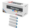 Compatível PACK OKI C824