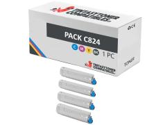 Compatível PACK OKI C824