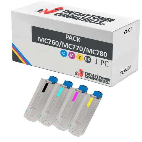 Compatível PACK OKI MC760 / MC770 / MC780