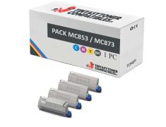 Compatível Pack OKI MC853 / MC873