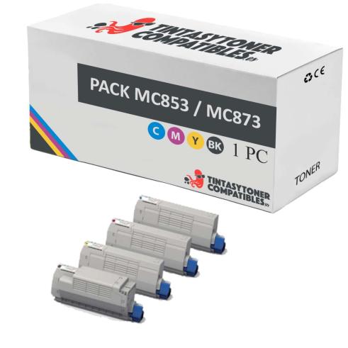 Compatível Pack OKI MC853 / MC873