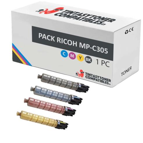 Compatible Paquete Ricoh Aficio MP C305