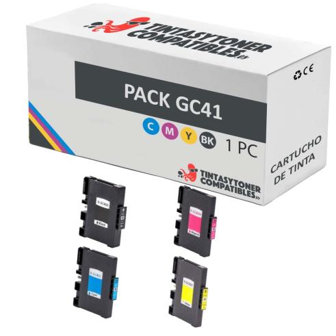 Compatível PACK Ricoh GC41