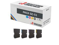 Compatível Pack Ricoh GC51