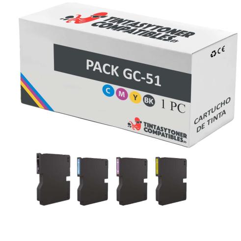 Compatível Pack Ricoh GC51