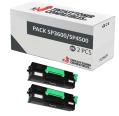 Compatível Pack 2x RICOH AFICIO SP 3600 / SP 3610 / SP 4500 / SP 4510 / SP 4520 / MP 401SPF