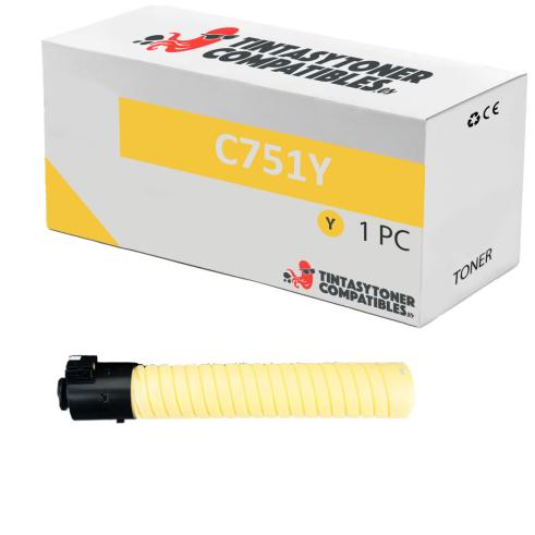 Compatível Ricoh C751 Amarelo