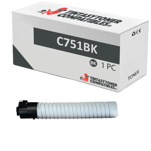 Compatível Ricoh C751 Preto