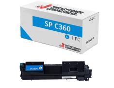 Compatível Ricoh SPC360 Ciano