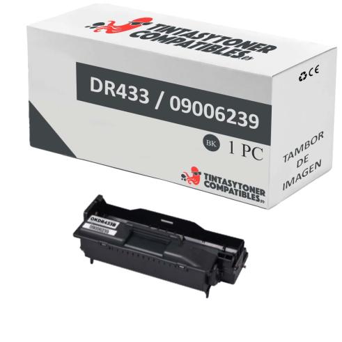 Compatível Tambor OKI DR433 Preto