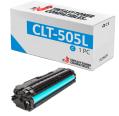 Toner compatível CLT-505L ciano remanufaturado