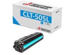 Toner compatível CLT-505L ciano remanufaturado