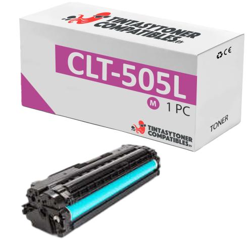 Toner compatível CLT-505L magenta remanufaturado