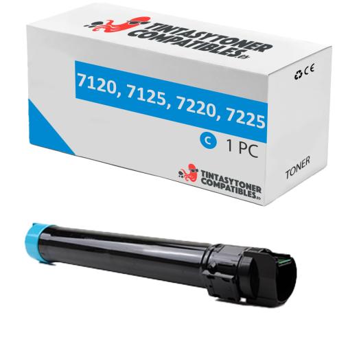 Compatível com XEROX 7120/7125/7220/7225 ciano