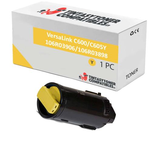 Compatível com XEROX VERSALINK C600 / C605 amarelo