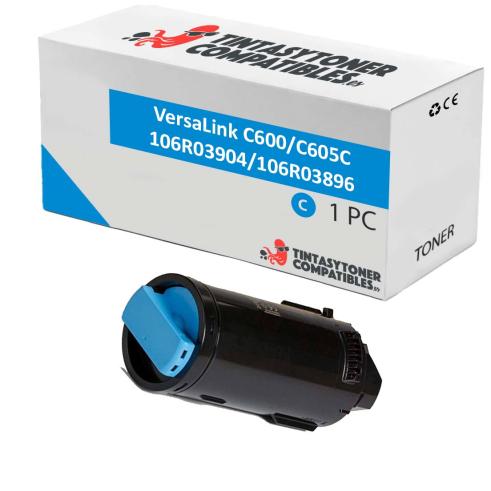 Compatível XEROX VERSALINK C600 / C605 ciano