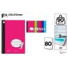 Caderno Básico PP Fo 80 Folhas 3 mm 90 G/m2