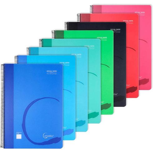 Caderno Espiral Cervantes Capa Plástica de 80 Folhas 90g