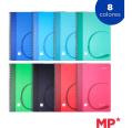Caderno Espiral Cervantes Capa Plástica de 80 Folhas 90g