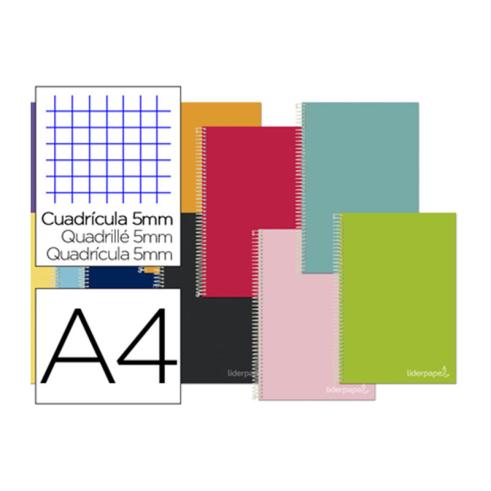 CADERNO ESPIRAL A4 MICRO JOLLY LIDERPAPER