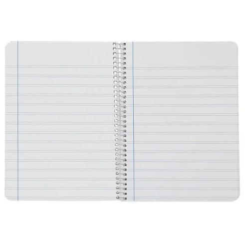 WITTY A4 ESPIRAL CADERNO ESPIRAL CAPA DURA GUIA ESTREITA 2,5 MM PAPEL DE LÍDER