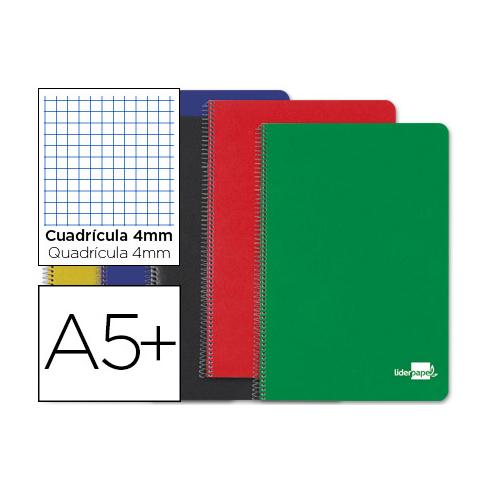 CADERNO ESPIRAL QUARTA CAPA DURA LIDERPAPER