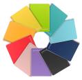 CADERNO ESPIRAL QUARTO WITTY HARDCOVER SMOOTH LEADERPAPER