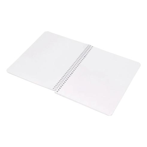 CADERNO ESPIRAL QUARTO WITTY HARDCOVER SMOOTH LEADERPAPER