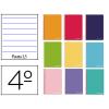 WITTY QUARTO ESPIRAL NOTEBOOK CAPA DURA GUIA LARGO PAPEL DE LÍDER DE 3.5 MM