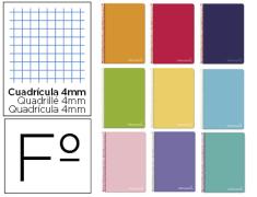 HARDCOVER SPIRAL FOLIO NOTEBOOK 4MM VERIFICAR CORES ASSORTADAS PAPEL LIDER