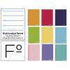 CADERNO ESPIRAL FÓLIO WITTY CAPA LISTRADA HORIZONTAL 8 MM LIDERPAPER