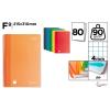 Caderno Espiral Plástico Fº 80 Folhas 90G