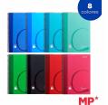 Caderno Espiral Forrado MP de 80 Folhas 90g
