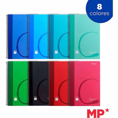 Caderno Espiral Forrado MP de 80 Folhas 90g