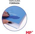 Caderno Espiral Forrado MP de 80 Folhas 90g