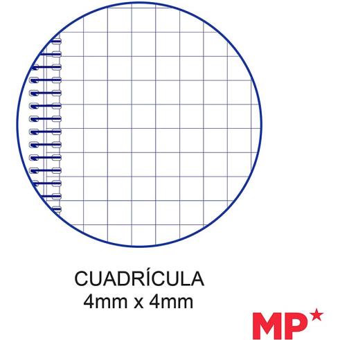 Caderno Espiral Forrado MP de 80 Folhas 90g