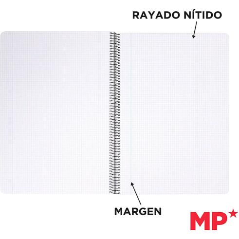Caderno Espiral Forrado MP de 80 Folhas 90g