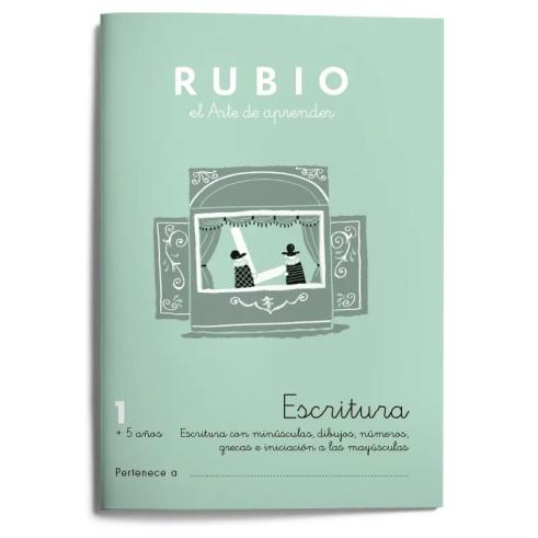 Cuaderno Rubio de Escritura 1