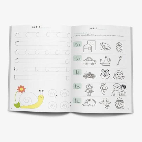 Cuaderno Rubio de Escritura 1