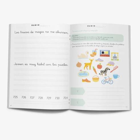 Cuaderno Rubio de Escritura 11