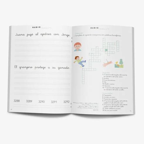Cuaderno Rubio de Escritura 12