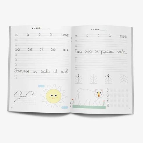 Cuaderno Rubio de Escritura 2