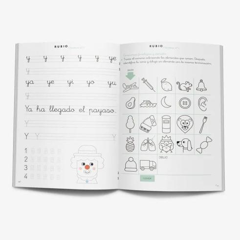 Cuaderno Rubio de Escritura 4